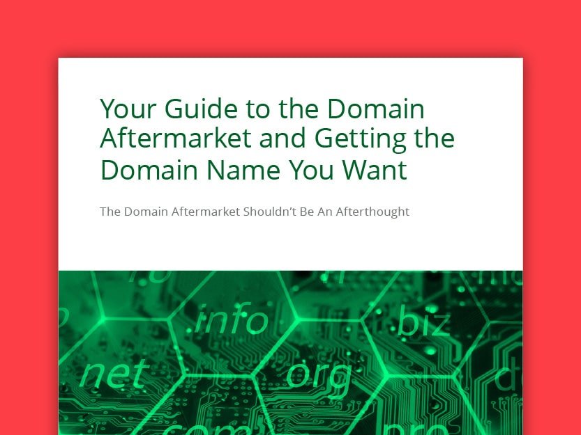 Portfolio Icons - Other Writing - Your Guide to the Domain Aftermarket and Getting the Domain Name You Want